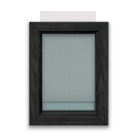 United Visual Products Indoor Enclosed Combo Board, 72"x36", Gold Frame/Blue & Amethyst UVCB7236G-BLUE-AMETHY